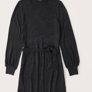 Abercrombie Long Sleeve Belted Mini Dress